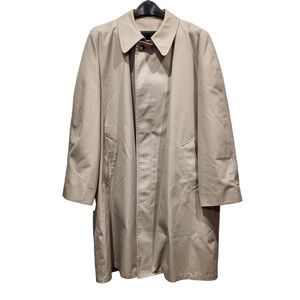 Vintage Men's Clipper Mist by Londontown Corp. All Weather Trench Coat, 44R